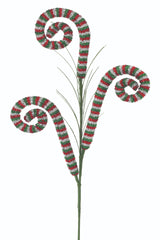 30” Tinsel Swirl Spray