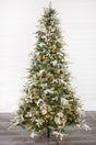 7.5' Snow Tip Aspen with 650 LED Lights