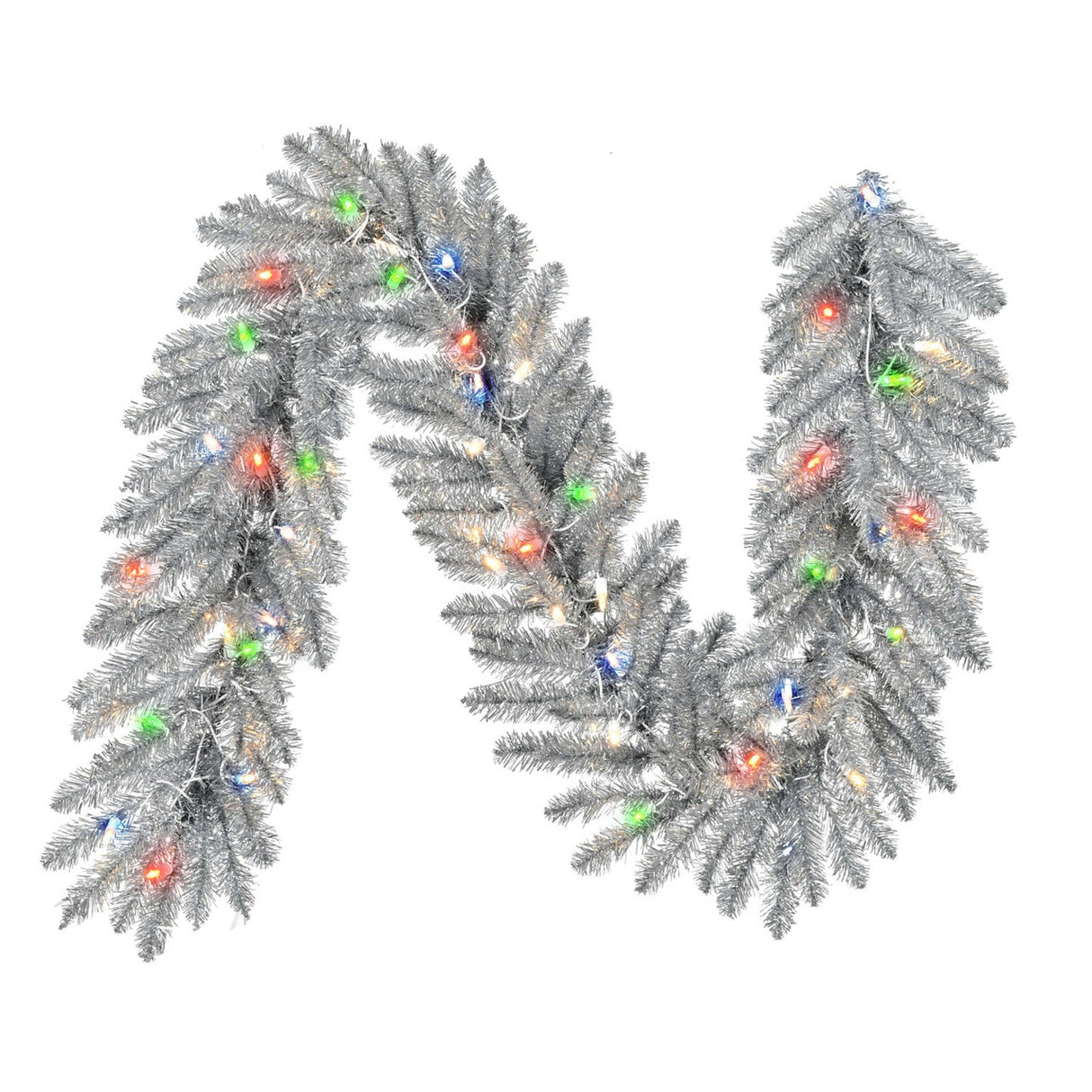 LED Silverado Garland 6 Ft Multi Color Lights Christmas Holiday Decoration