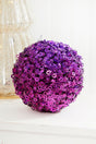 4.5" Purple Glamour Sequin Ball Ornament