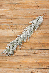 48” Frosted Cedar Garland