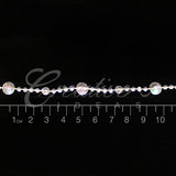 Multi Size Round Beads String-5 Yds (Iridescent)