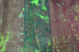 Glitter Snowflake Organza Polyester Fabric - Iridescent Sheer Christmas Snowflake, 58/60" Width (1 Yard)
