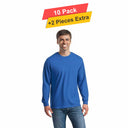 Camiseta Polymesh con cuello redondo - 10 unidades - 5 Oz./yd² - 100% poliéster (sensación de algodón)