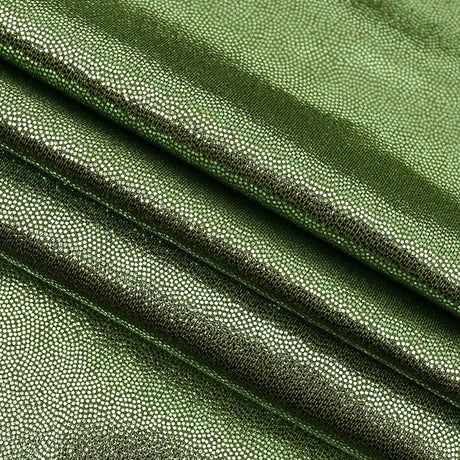 Mystique Foiled Spandex Nylon Spandex Fabric - All-Over Foil Print, 54" Width (1 Yard)