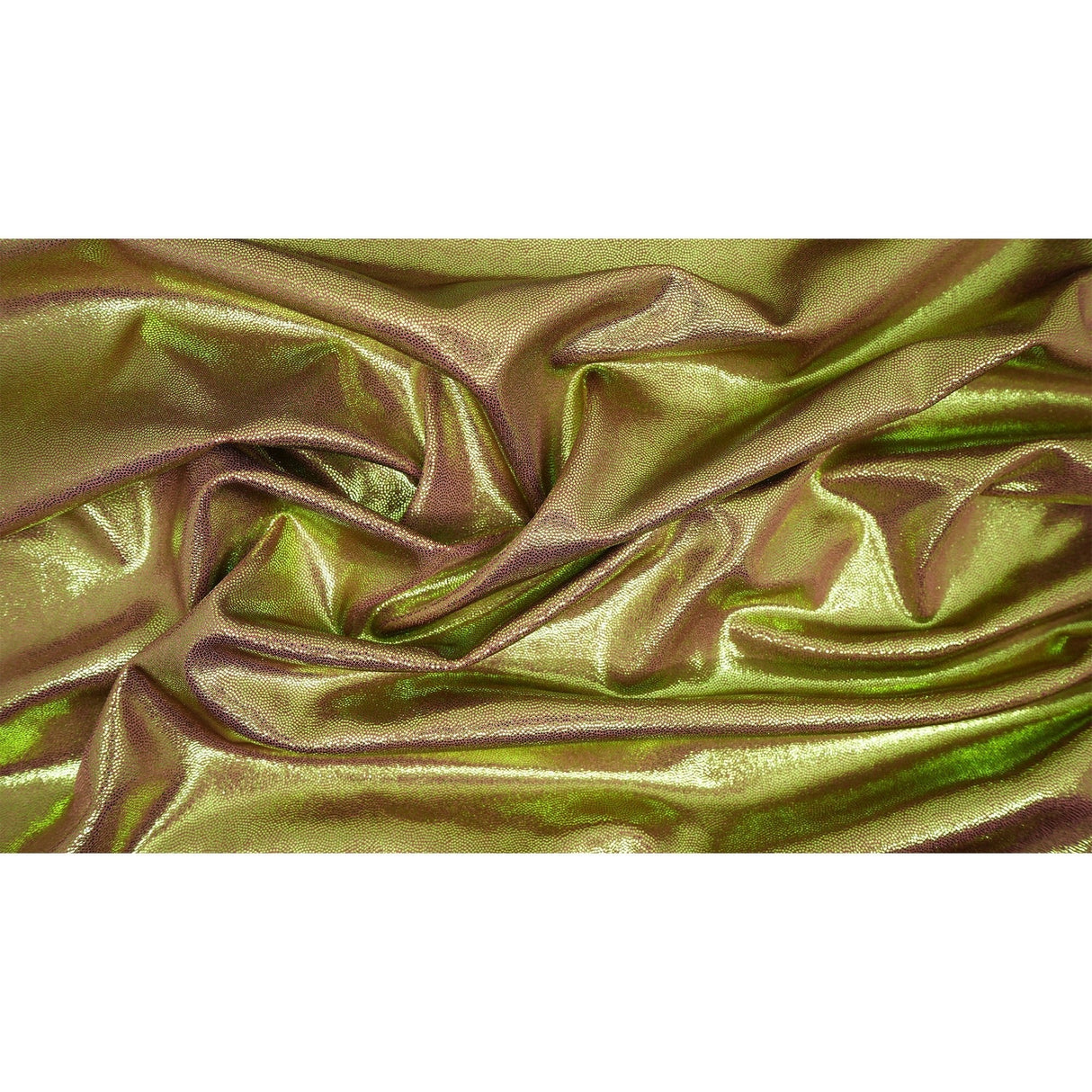Mystique Foiled Spandex Nylon Spandex Fabric - All-Over Foil Print, 54" Width, 4-Way Stretch (1 Yard)