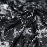 Printed Power Mesh Marble Fabric