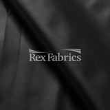Magic Metallic Matte Lame Nylon Spandex Fabric - Black Solid, 58-60" Width (1 Yard)