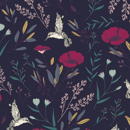 Quilting Cotton Magical Fauna Mystique by Art Gallery
