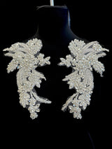 Silver Rhinestone Applique