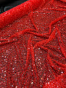 Beaded Sequin Pearl Mesh Lace