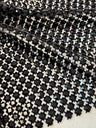 Black Luxury Rhinestone Mesh