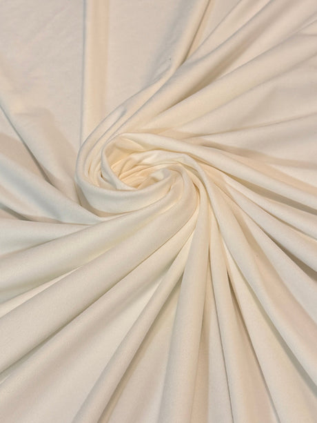 4-Way Stretch Techno Suede Ivory
