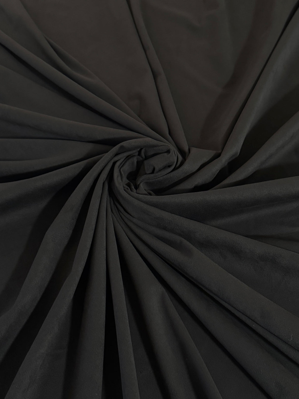 Charcoal 4-Way Stretch Techno Suede
