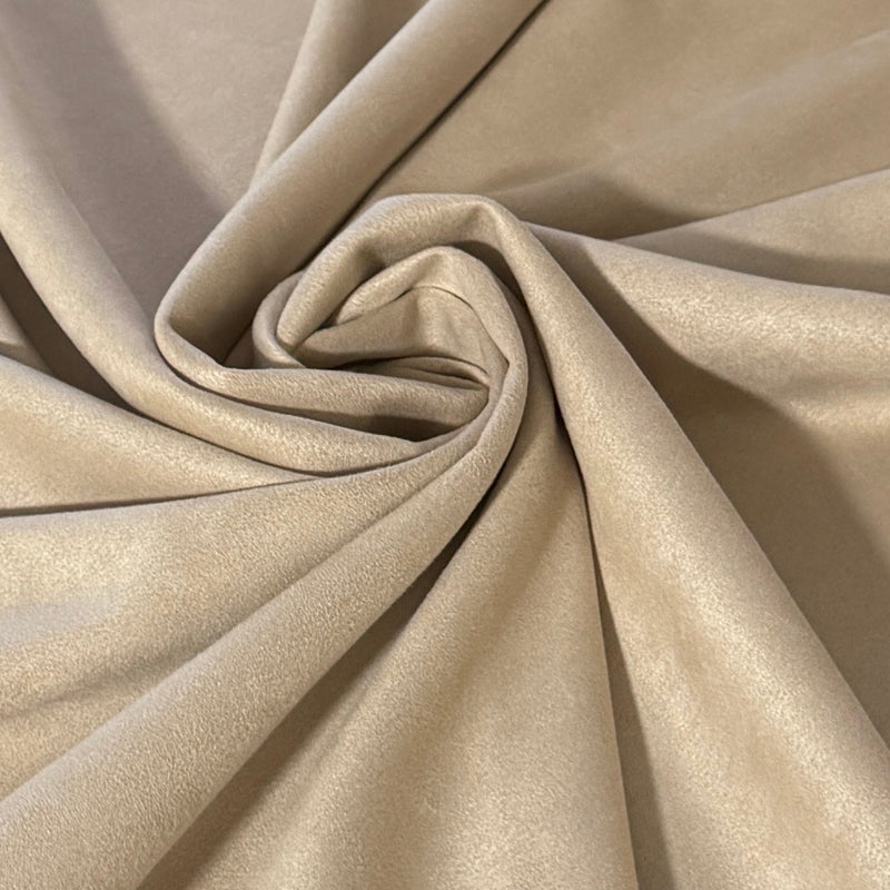 Stretch Techno Suede Tan Beige