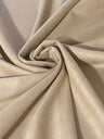 Stretch Techno Suede Tan Beige