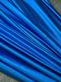 Shiny Nylon Spandex Aqua Blue