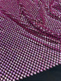 Rhinestone Mesh Pink