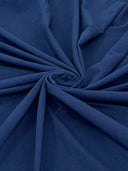 Navy Blue Cotton Jersey Spandex