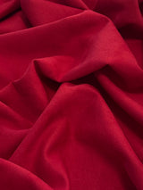 Stretch Techno Suede Red