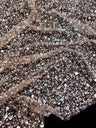 Beaded Sequin Pearl Mesh Lace Powder Pink