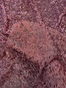 Stretch Bugle Beaded Power Mesh