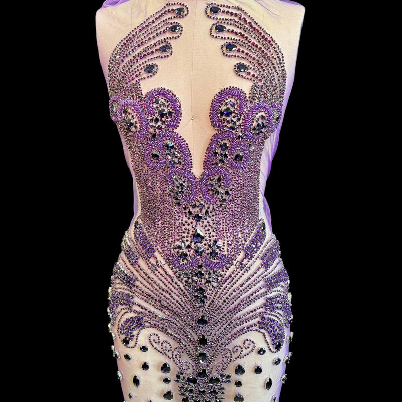 Rhinestone Bodice Applique
