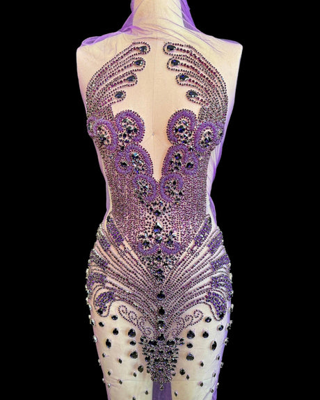 Rhinestone Bodice Applique