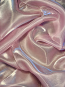Liquid Shimmery Organza Baby Pink