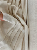 Champagne Faux Linen