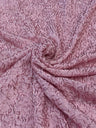 Stretch Bugle Beaded Mesh Blush Pink