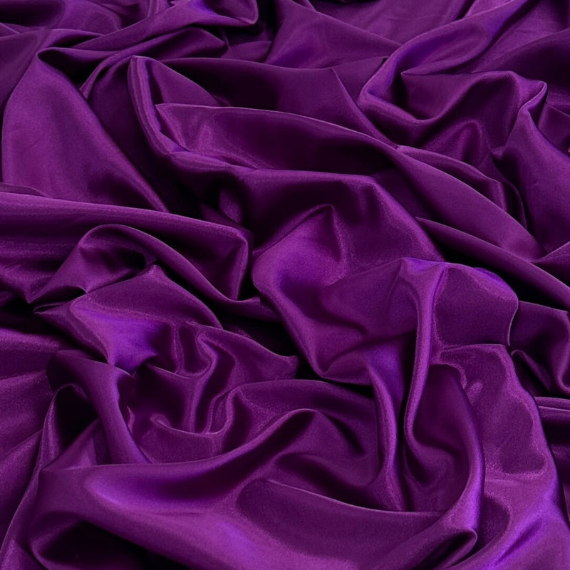 Stretch Satin Magenta