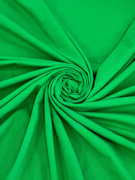 Kelly Green Cotton Jersey Spandex