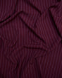 Pin Stripe Suiting Burgundy