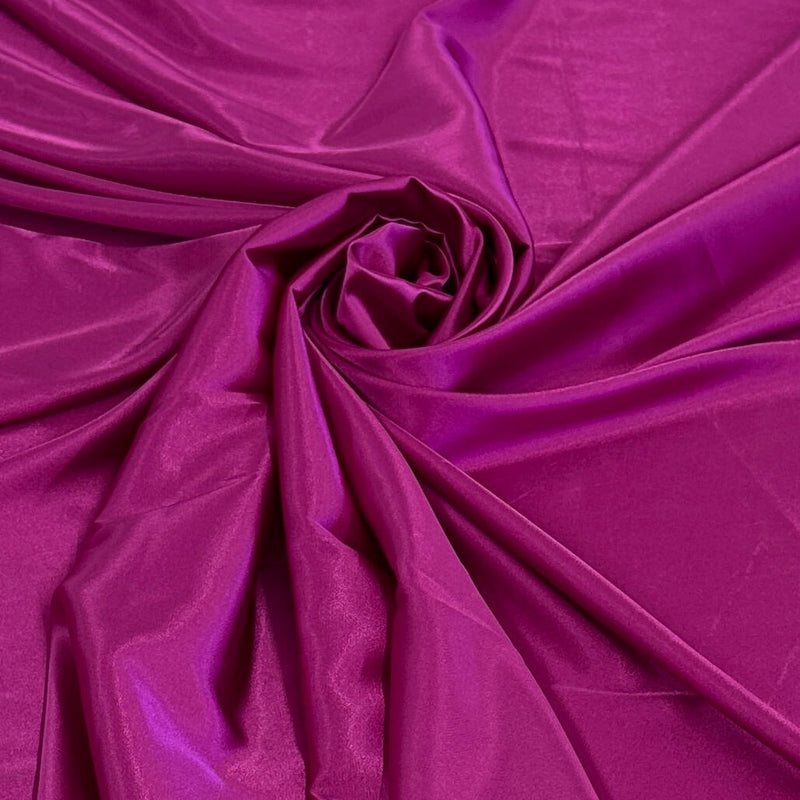 Stretch Satin Fuchsia