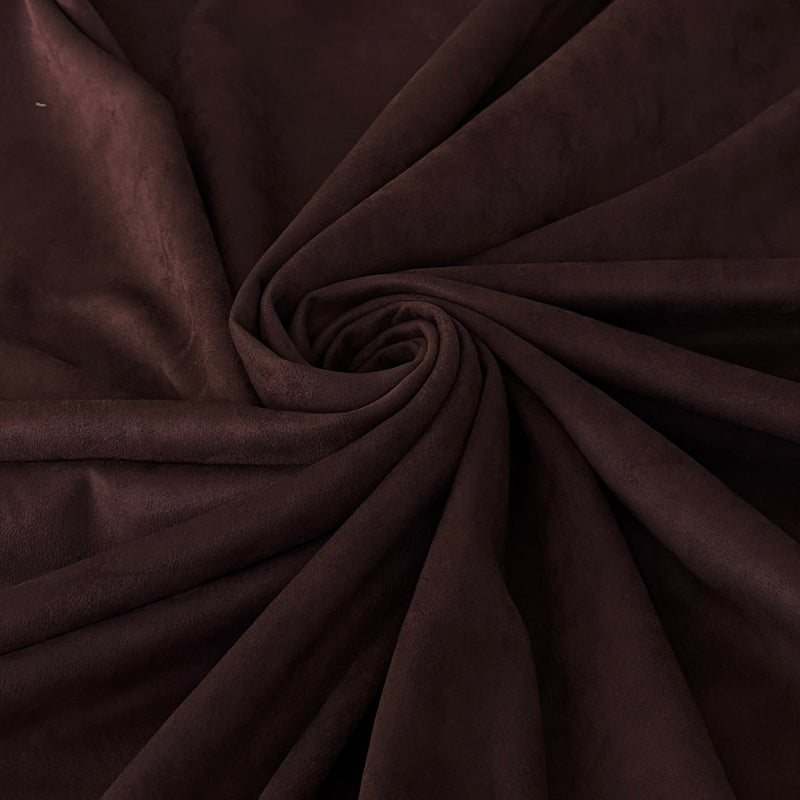 Stretch Techno Suede Brown Chocolate