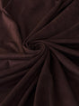 Stretch Techno Suede Brown Chocolate