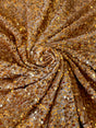 Sequin Velvet Gold