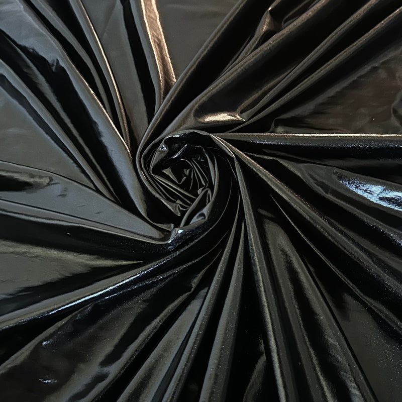 Shiny Coated Spandex Pleather
