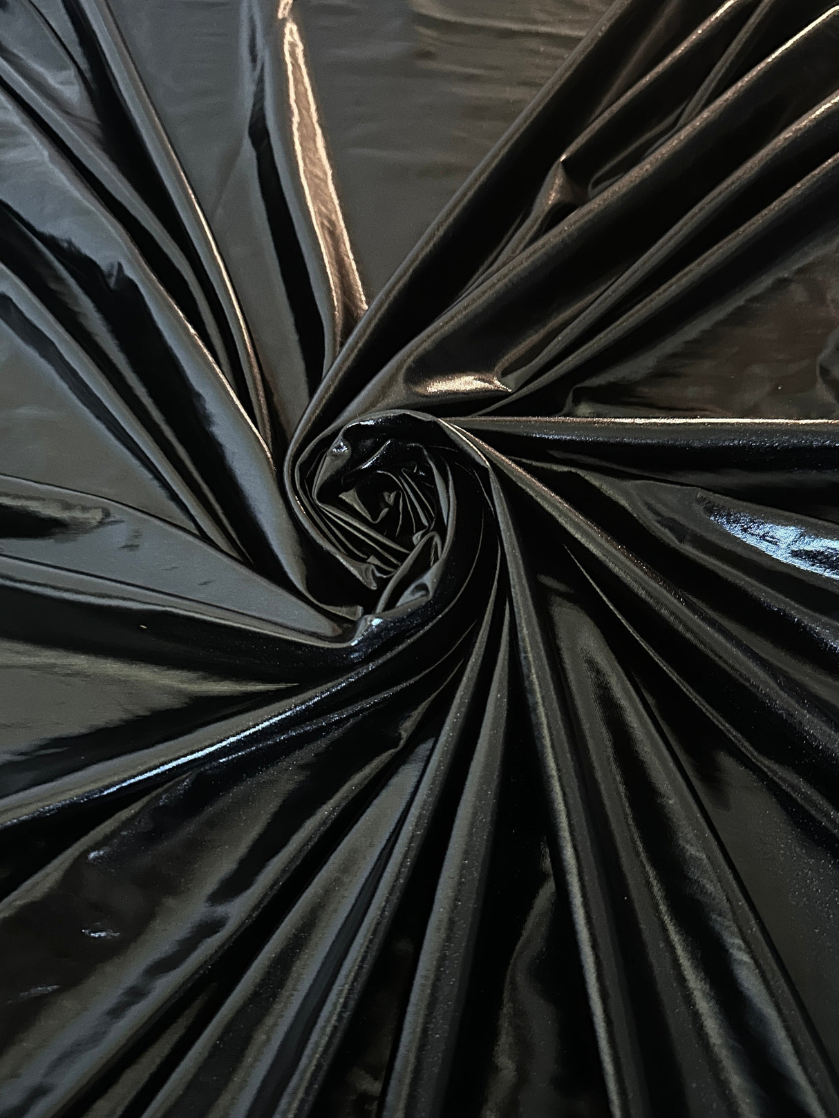 Shiny Coated Spandex Pleather