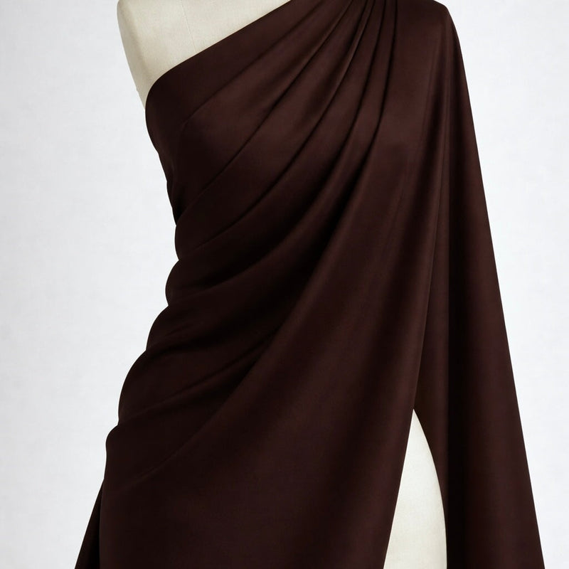 Pongee Lining Chocolate Brown