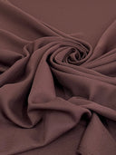Chocolate Brown Gabardine