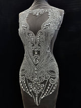 Rhinestone Bodice Applique