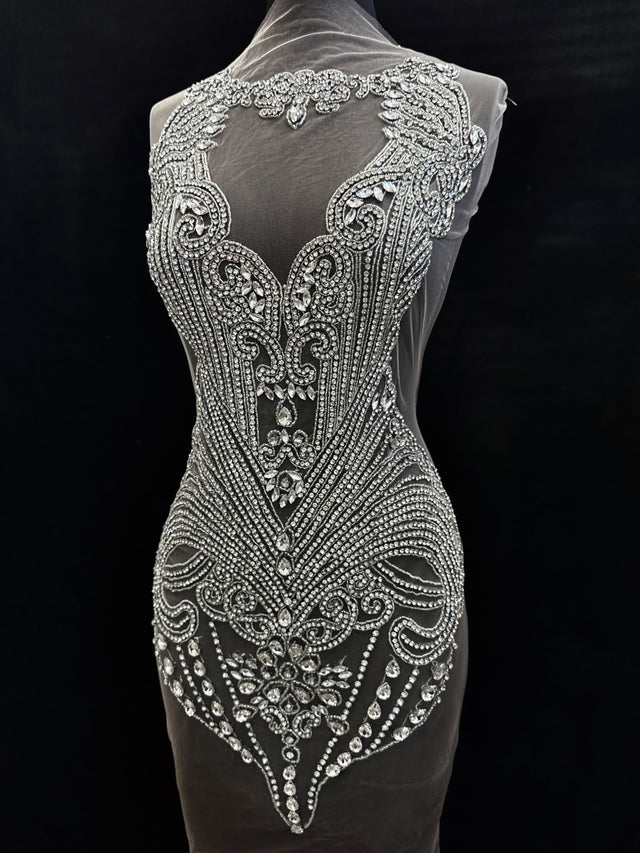 Rhinestone Bodice Applique