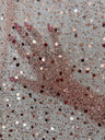Stretch Sequin Pearl Beaded Mesh Blush Pink