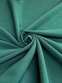 Stretch Crepe Forest Green