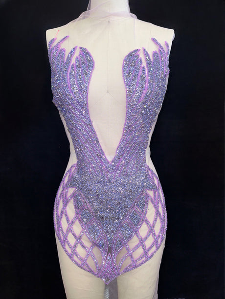 Rhinestone Bodice Applique