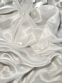Liquid Shimmery Organza White