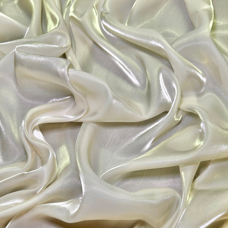 Liquid Shimmery Chiffon Ivory