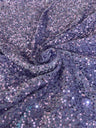 Stretch Sequin Velvet Light Lavender